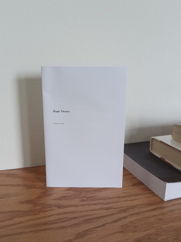 Magic Theater chapbook